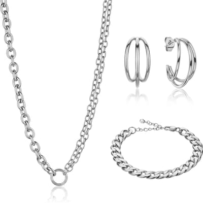Ketting, armband en oorbellen set Isabella Ford Chelou