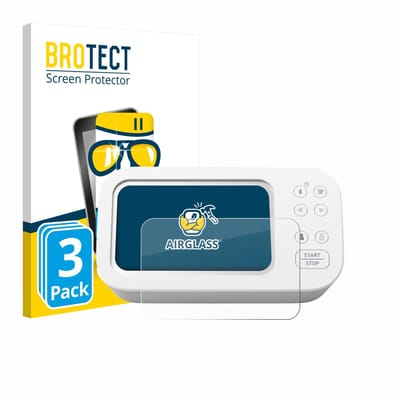 Screenprotector 3 Stuks voor Omron X7 Smart AFib HEM-7380T1-EOSL Beschermglas transparant
