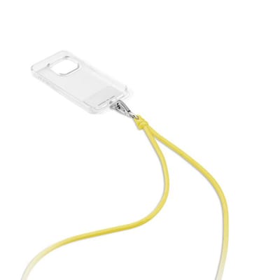 iDeal of Sweden Cord Phone Strap Universal - Telefoonkoord - Universeel - Soft Lemon Ombre