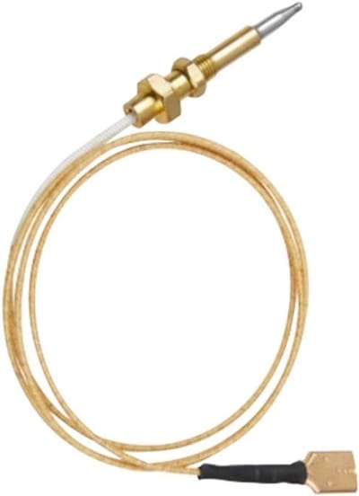 Thermokoppel Vervangingsset - Gashaard Sensor - Veiligheid Gasapparaat - Hoge Temperatuur Bestendig - 120 cm - Goud