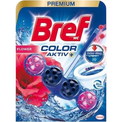 Bref WC Power Activ+ Bloc WC Fleur 50g