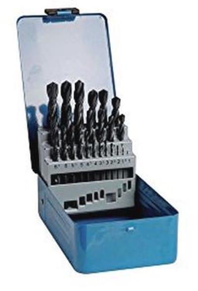 Metaalboor Set 25-delig - Gelamineerd, Diverse Diameters van 1 tot 13 mm