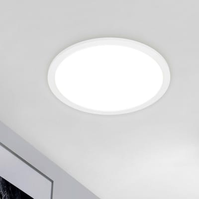 Briloner Verlichting - LED-paneel, plafondlamp dimbaar, incl. afstandsbediening, kleurtemperatuurregeling, nachtlampje, 24 Watt, 2.200 lumen, wit