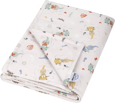 Zachte Katoenen Jersey Deken 70x100 cm - 100% Katoen - OEKO-TEX Gecertificeerd