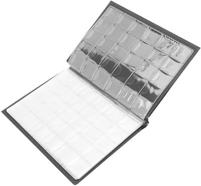 Dailygoods- Muntalbum 10 Pagina's - 250 Pockets - Duurzaam PU-leer