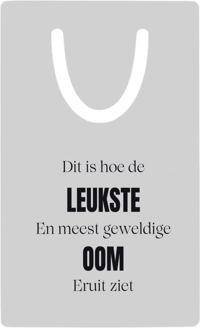 Hacebo® - dit is hoe de leukste en geweldige oom uit ziet metalen boekenlegger - Oom - cadeau oom - cadeau - verjaardag oom Bladwijzer boekenleggers - 7.6 cm x 5cm