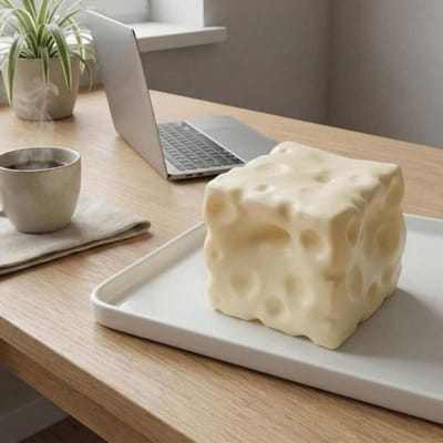 Lichtgele Kaas Kokosolie Roomkaas Squishy – Zachte Deegtextuur Schattig United States gray