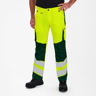 Engel Safety Light werkbroek 2545-319 - Hi-vis Yellow / Green - 44