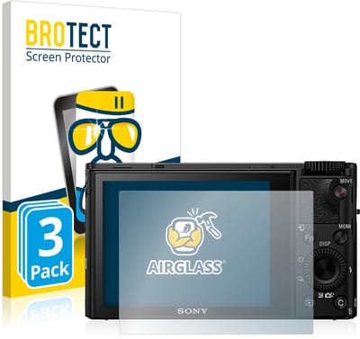 Screenprotector 3 Stuks voor Sony Cyber-Shot DSC-RX100 IV Beschermglas transparant
