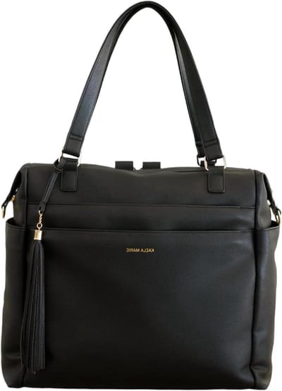 Ruime Luiertas - Baby tas - Babyverzorging - Veelzijdig te dragen - 40x33x15 cm - Zwart