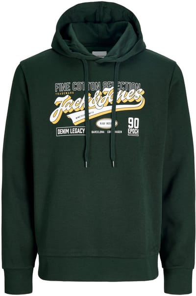 Jack & Jones Plus Hoodie Plus Size Logo Hoodie