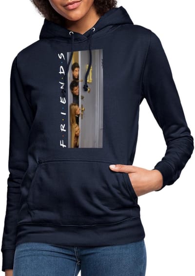 Friends Through The Door Hoodie Dames