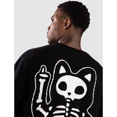 Iriedaily To The Bone Knit Gebreide Trui zwart