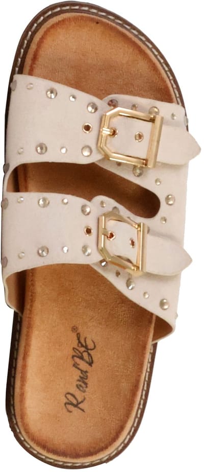 R and BE-sandalen om even snel aan te trekken