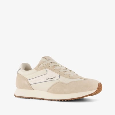 Hush Puppies dames sneakers beige wit - Maat 37