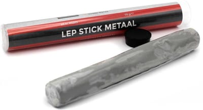 kneedbaar staal metaal LEPSTICK-115GRAM. Voor gaten in het motorblok, Leiding reparatie, lijmen van metalen en harde kunststoffen. Bootreparatie. Kan op vochtige ondergrond.