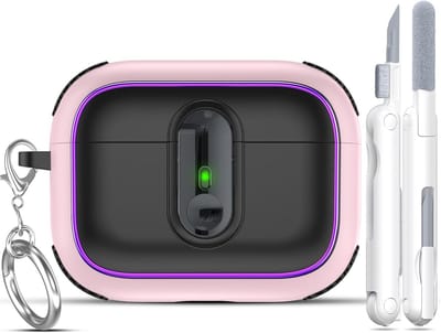 Hoes voor AirPods Pro 2 met Valbescherming en Magnetische Bevestiging, Schokbestendig