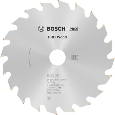 Bosch RUNDSAVKL OPTILINE 140X2.4X13MM 20 TDR