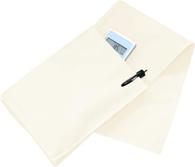 Organizer voor Armleuningen - Opbergtas voor Sofa, Stoel en Bed - Perfect voor Afstandsbedieningen, Mobiele Telefoons en Pennen - Wit