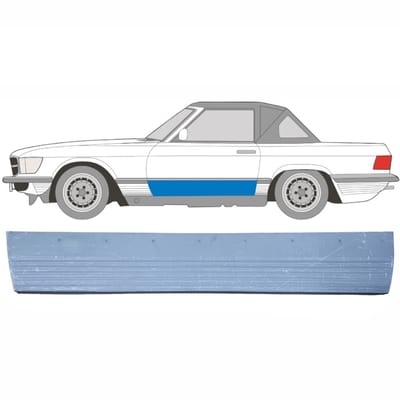 Buiten reparatiepaneel voorste deur voor Mercedes SL-Class 1971-1989 / Links