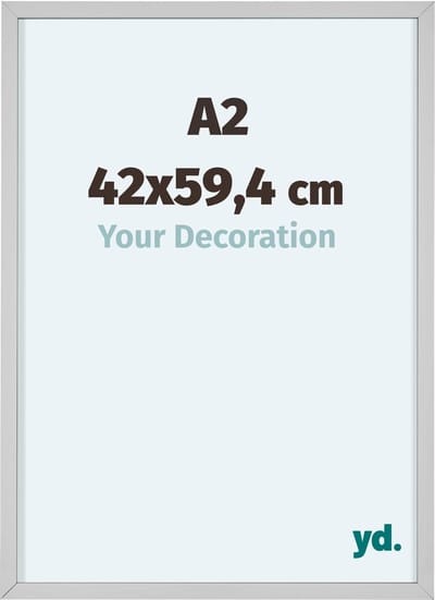Your Decoration - Fotolijst A2 42x59,4 cm - Aluminium - Wit - Virginia