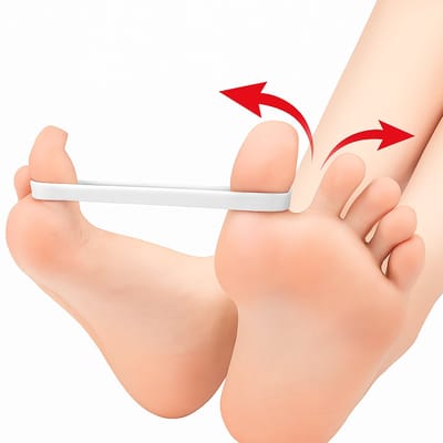 Elastische Teen Spreider I Elastische Teen Stretcher I Orthopedische Training I Hallux Valgus Teencorrector I Grote Teen Recht Maken I Wit