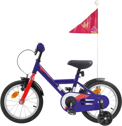 Kinderfiets - Jeugdfiets Peuterfiets - Buiten Spelen - Verstelbaar Zadel Handvatten - 16 inch - Donkerblauw