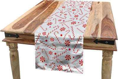 New Bed Suikerstok Vakantie eten Accent Rechthoekige Tafelrunner, 40cm x 180cm