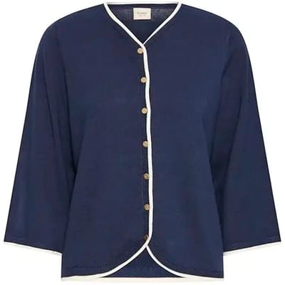 fransa - FRCONTRAST CAR 1 - Dames - Cardigans