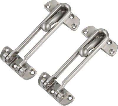 AMIG kierstandhouder - 2x - 120mm - mat zilver - incl schroeven - inbraakbeveiliging