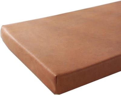 Bankkussen Waterdicht - Zitkussen Buiten - Ontspannen Zitten - Hoge Dichtheid Vulling - 100x30cm - Donkergrijs