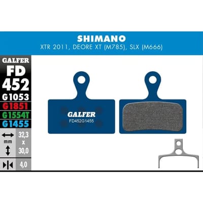 Remblok Galfer Shimano Xtr 985, Xt 785, Slx 666