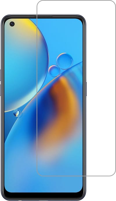 Screenprotector - Geschikt voor OPPO A74 5G - Extra Sterk - Beschermglas - Gehard Glas - Tempered Glass - Screen Protector
