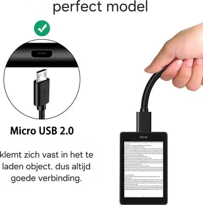 USB A naar Micro 1 meter -Smartkabel - laad kabel - Playstation Xbox controller - opladen - snel laden - data overdracht