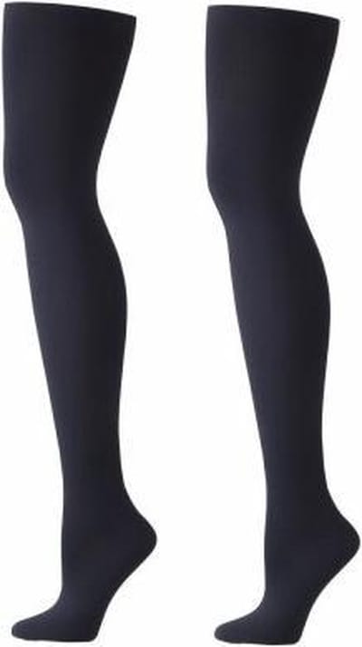 iN ControL 2pack kinderpanty 60 denier - NAVY - 98/104