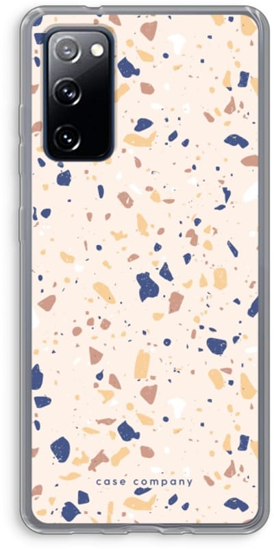 Case Company® - Hoesje geschikt voor Samsung Galaxy S20 FE / S20 FE 5G hoesje - Terrazzo N°23 - Soft Cover Telefoonhoesje - Bescherming aan alle Kanten en Schermrand