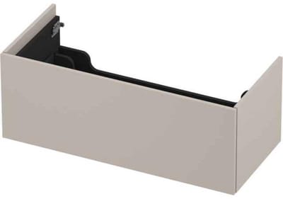 INK - Onderkast 1 Lade Push 2 Open Bestaande Uit - 1000x450x376 Mm - Mat Kasjmier Grijs