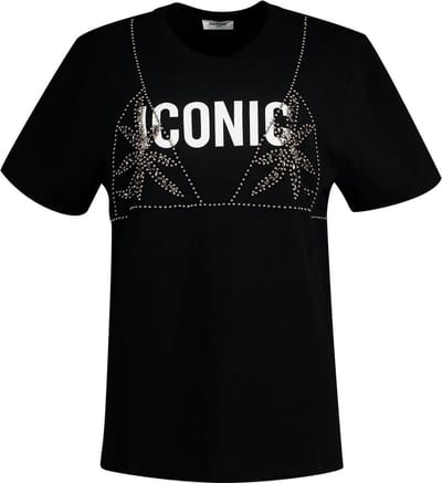 Replay W3509e T-shirt Met Korte Mouwen Zwart S Vrouw