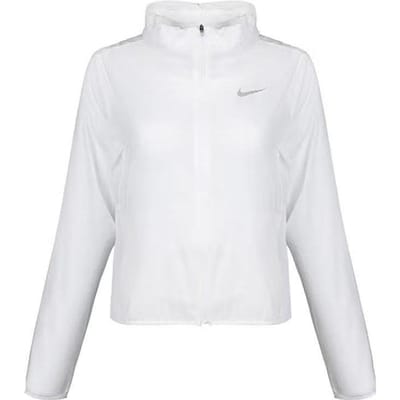 Nike Logo Effen Kleur Jas Dames Jas Wit AR2017-100 M white