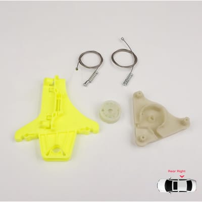 EWR5521 Raammechanisme Reparatiekit Achter Rechts Deur voor VW Passat B6 3C2 3C5 B7 362 365 2010-2015 4/5 Deurs 3C4839756
