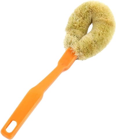 Wassen borstel lange handvat reinigingsborstel kleine borstel reinigingsborstel lange handvat borstel keuken artefact kunst afwasborstel (2 stuks)
