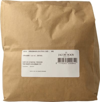 Jacob Hooy Kruidnagel steeltjes 1 Kilogram