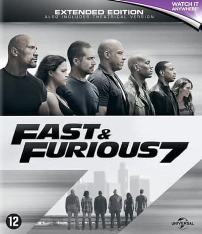 Speelfilm - Fast & Furious 7 (Bluray)