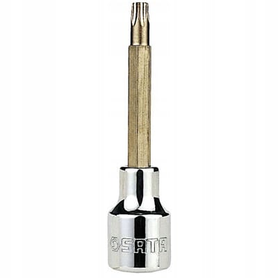 SATA Torx Bit Dopsluiting 1/2" T50, 100mm Lengte