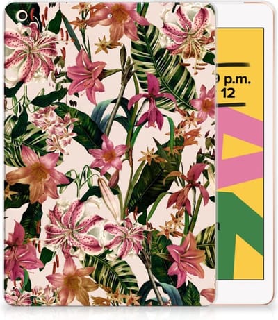 Apple iPad 10.2 | iPad 10.2 (2020) | 10.2 (2021) Siliconen Hoesje Flowers