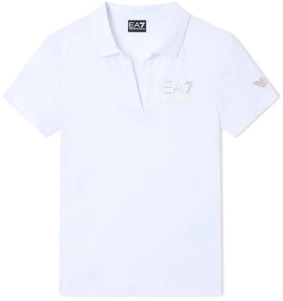 Ea7 Emporio Armani 7w000266_af12500 Korte Mouw Poloshirt Wit S Vrouw
