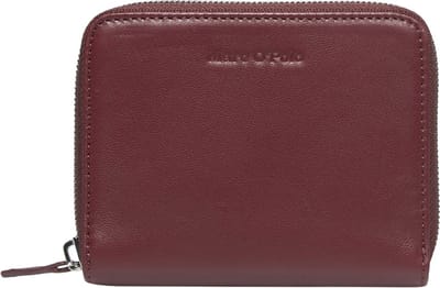 Marc O'Polo Portemonnee Ellis Zip Wallet Deep Ruby Wijnrood