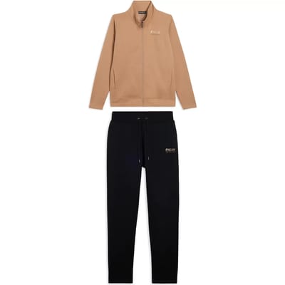 Classic fit trainingspak met hoge kraag en glitterdetails voor dames Freddy