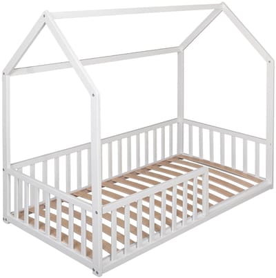 MamaLoes Tipi Wit 70 x 140 cm Bed