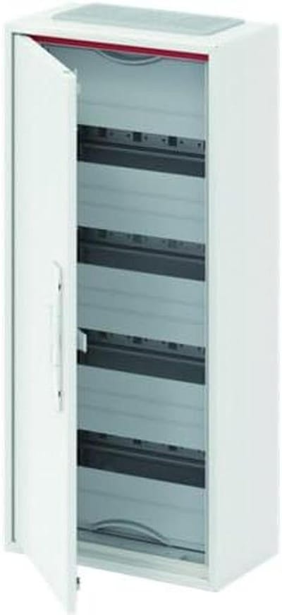 Verdeelbord Opbouw - Stoppenkast - Elektrische Installatie - 4 Rijen - 650mm - Grijs